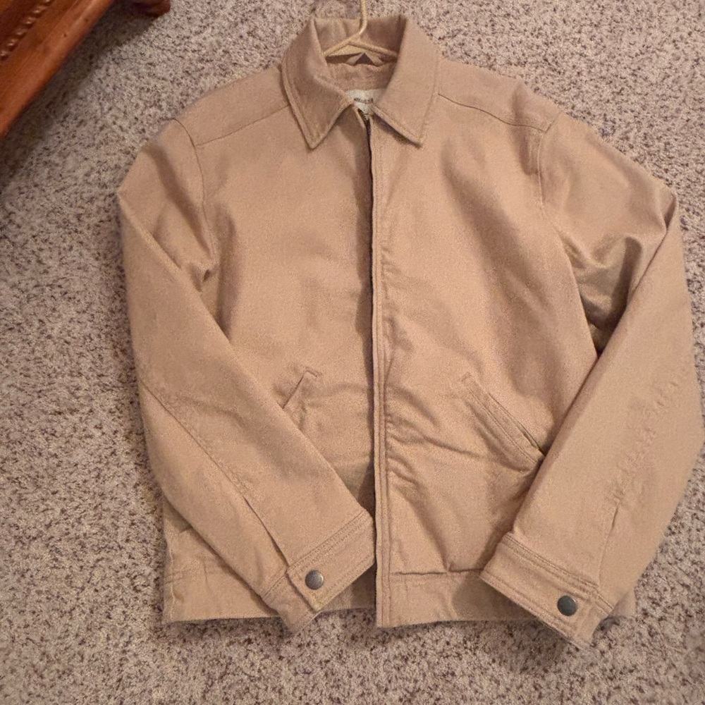 Hollister Men's Beige Tan Lightweight Jacket